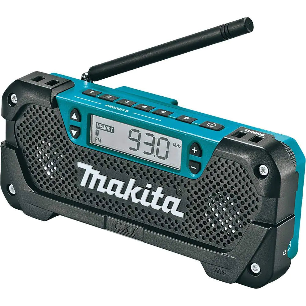 Makita RM02 12V max CXT® Lithium-Ion Cordless Compact Job Site Radio Tool Only