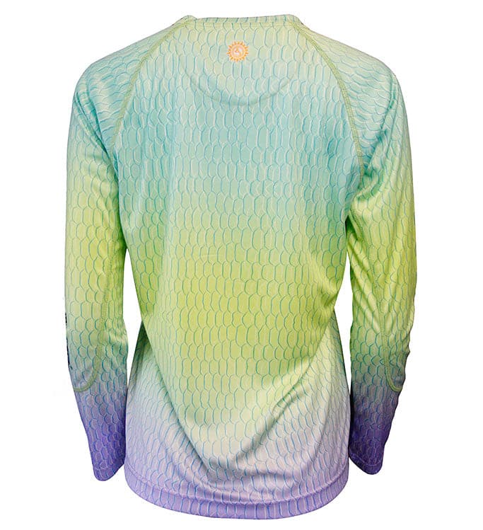 Women's Fish Scale Long Sleeve UV Protection Fishing Shirt - Image 5
