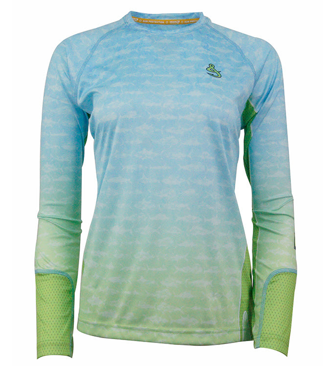 Women's Gamefish Long Sleeve UV Protection Fishing Shirt - Image 4