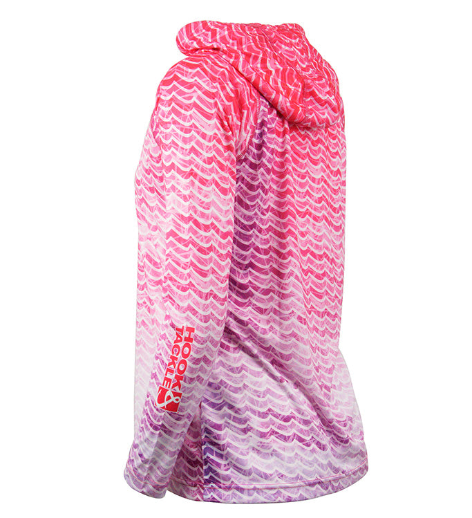 Women's Waves Long Sleeve UV Performance Fishing Hoodie - Image 5