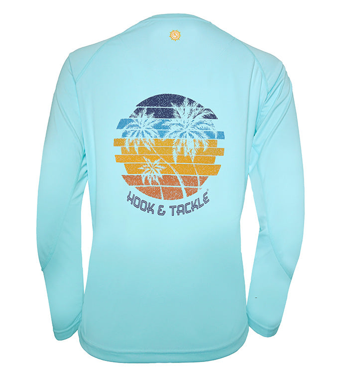 Women's Swaying Palms Long Sleeve UV Performance Fishing Shirt - Image 3