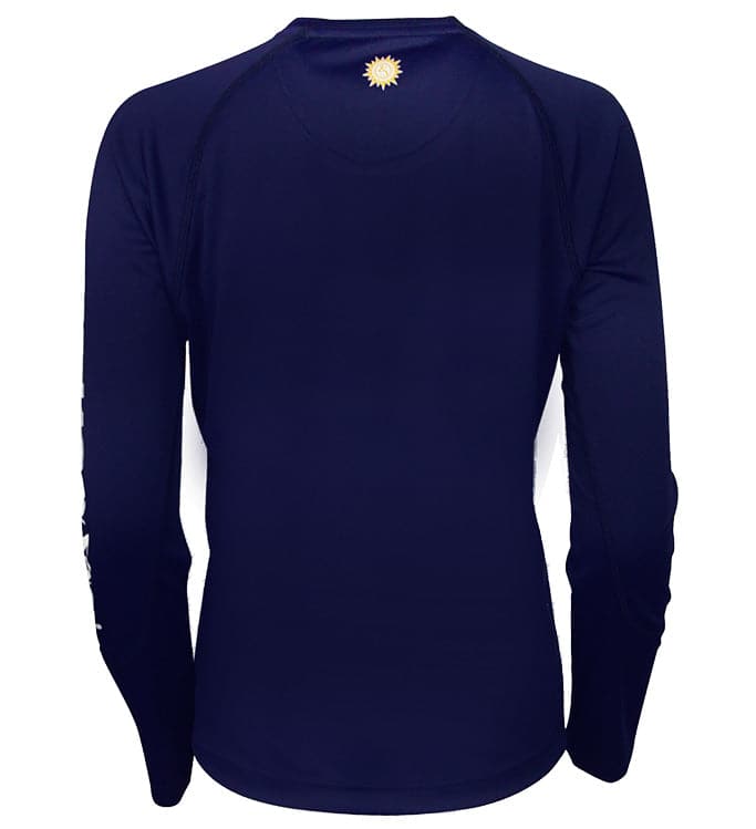 Women's Seamount Long Sleeve Performance UV Fishing Shirt - Blue - Image 18