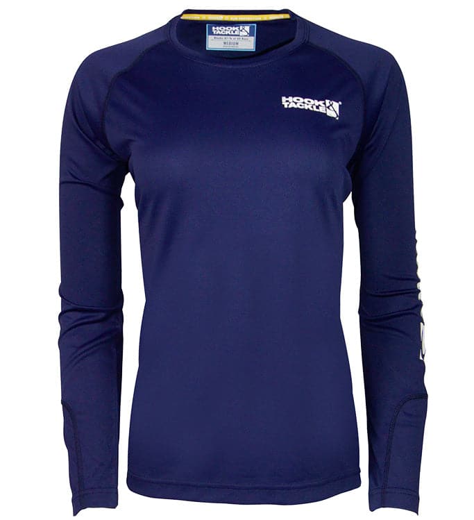 Women's Seamount Long Sleeve Performance UV Fishing Shirt - Blue - Image 17