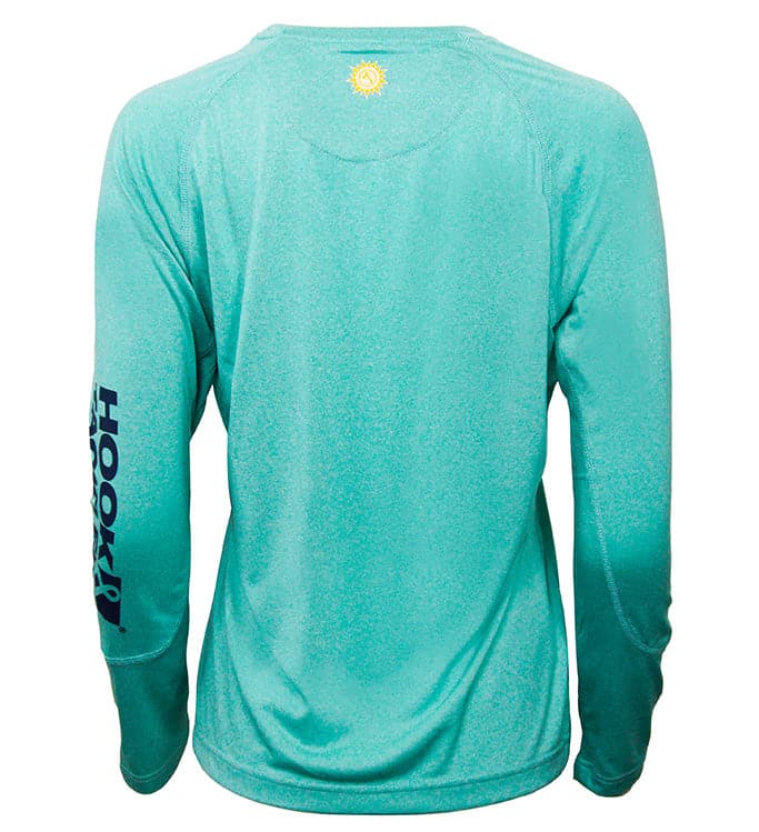 Women's Seamount Long Sleeve Performance UV Fishing Shirt - Blue - Image 10