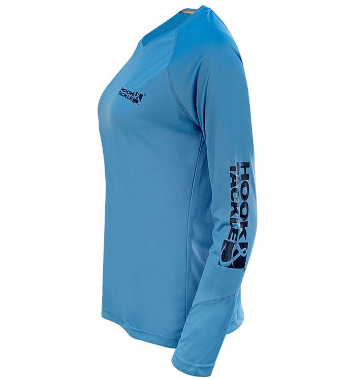 Women's Seamount Long Sleeve Performance UV Fishing Shirt - Blue - Image 6