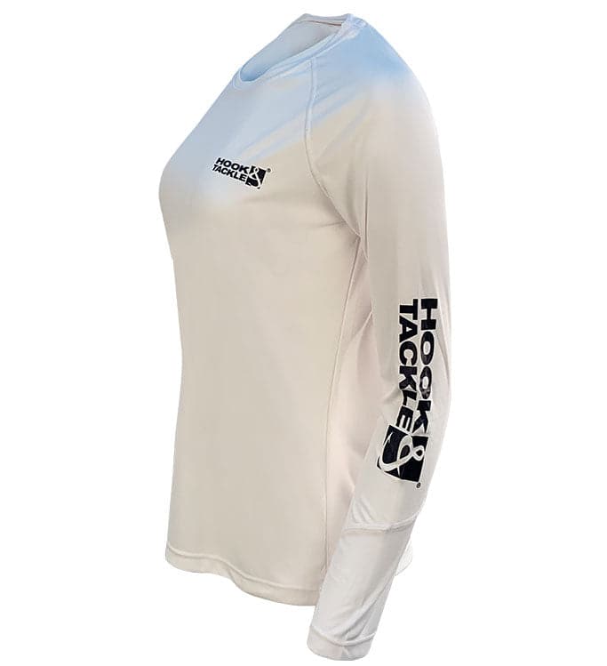 Women's Seamount Long Sleeve Performance UV Fishing Shirt - Blue - Image 4