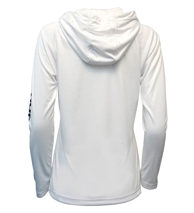 Women's Seamount Performance UV Fishing Hoodie in White