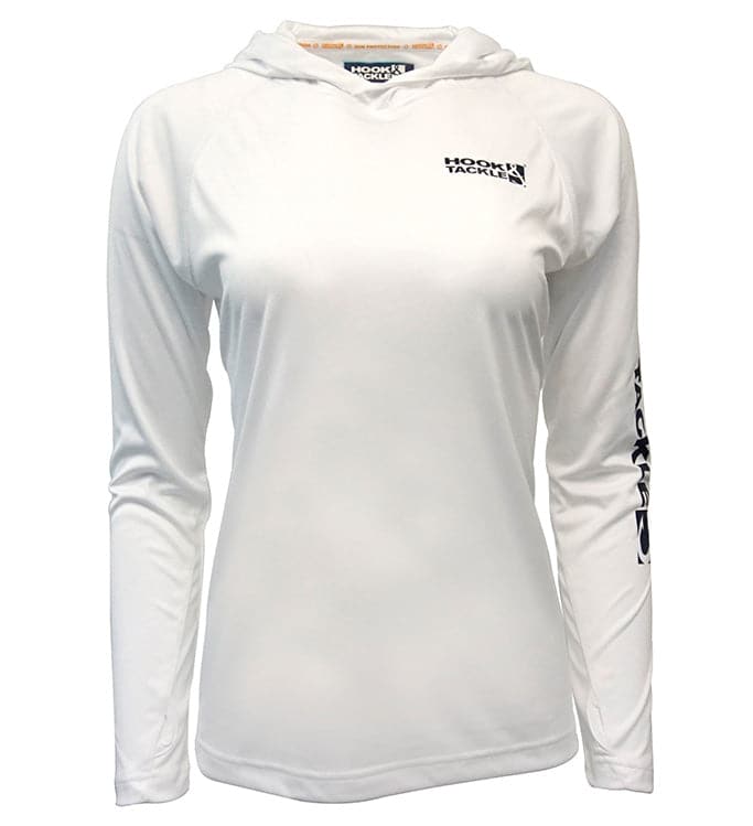 Women's Seamount Performance UV Fishing Hoodie in White
