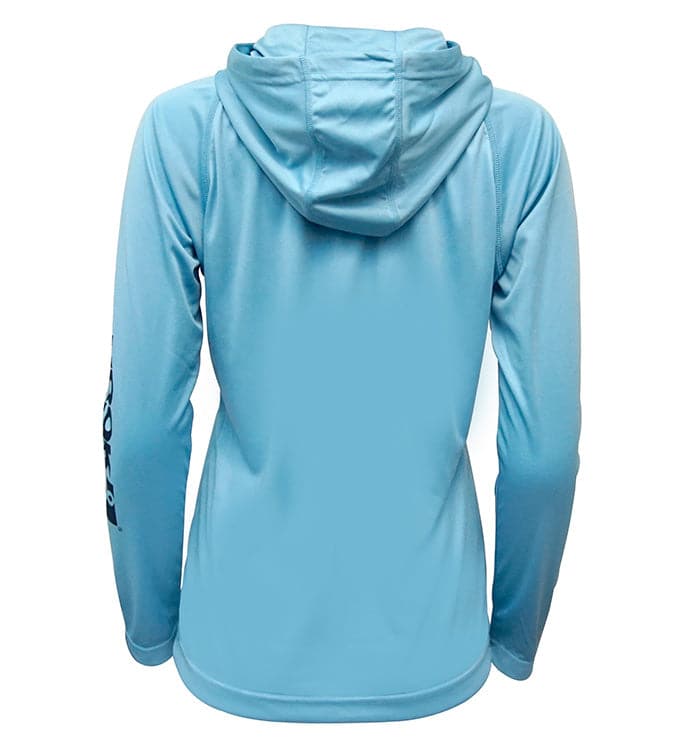 Women's Seamount Performance UV Fishing Hoodie in White
