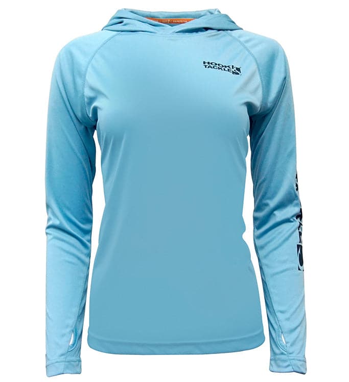 Women's Seamount Performance UV Fishing Hoodie in White