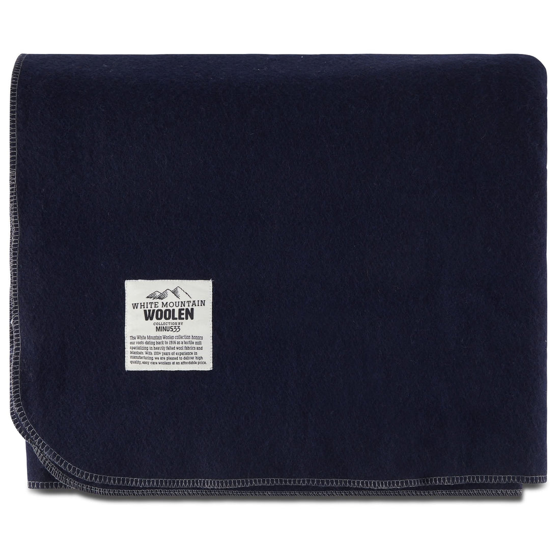 Oversized Recycled Wool Lodge Blanket for Camping and Outdoors