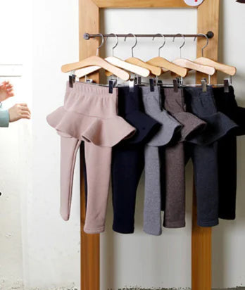 Winter Warmth Culottes for Girls - Two Piece Set