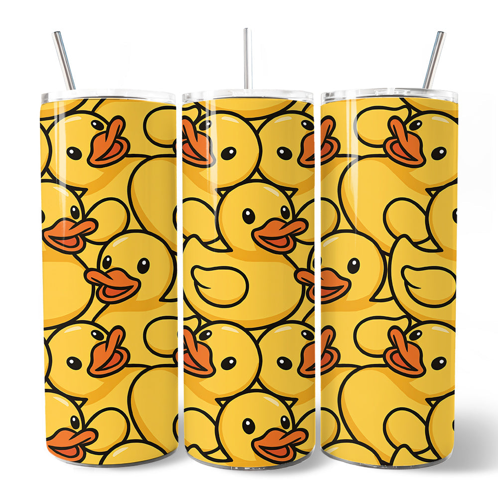 Personalized Rubber Ducky 20oz Stainless Steel Travel Tumbler