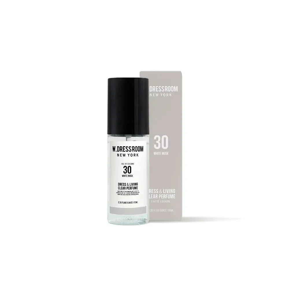 W.Dressroom Perfume No.30 White Musk 2.36 fl oz fabric and skin refreshing spray