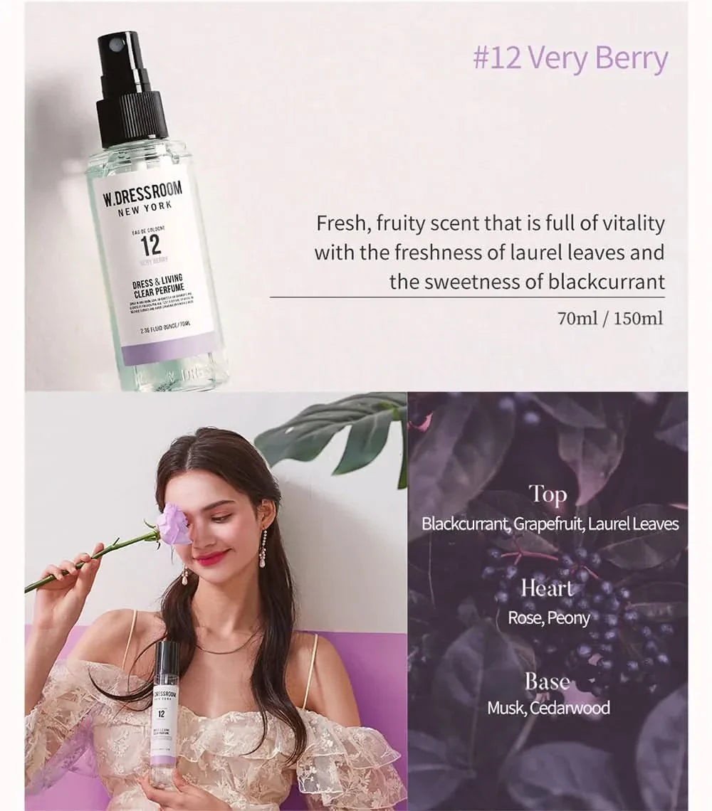 No.12 Very Berry Dress & Living Clear Perfume Spray 2.36 fl oz
