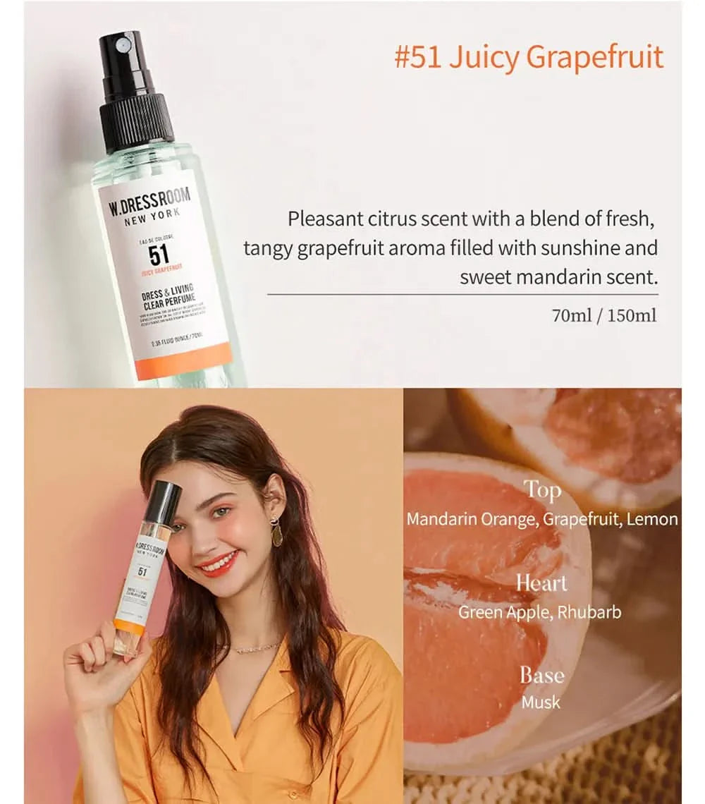 No.51 Juicy Grapefruit Dress & Living Clear Perfume Spray 70ml