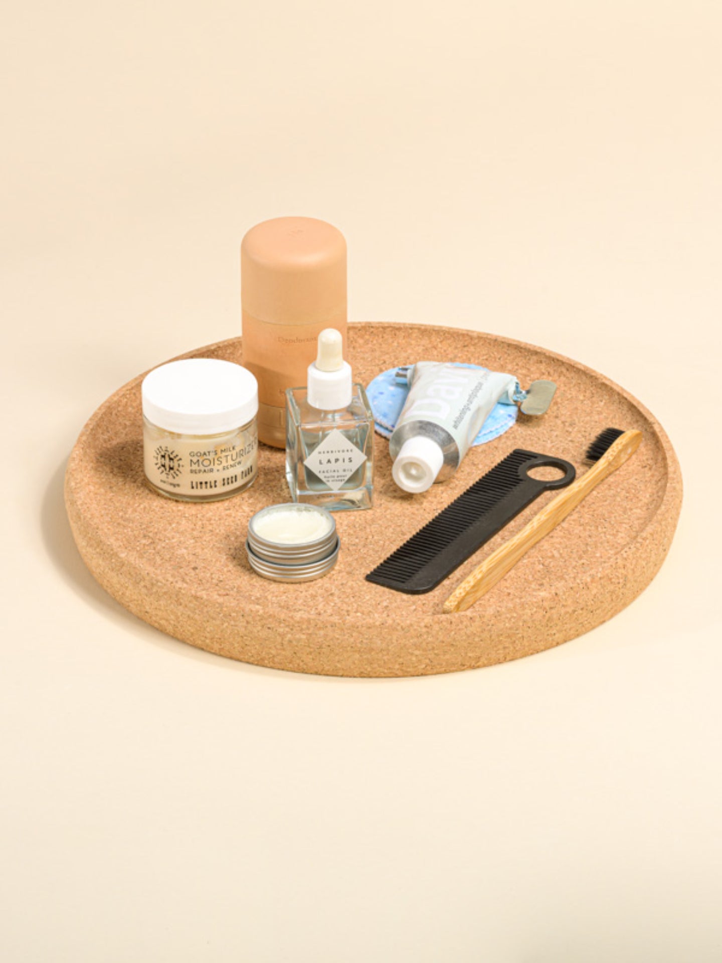 Minimalistic Cork Tray (Round)