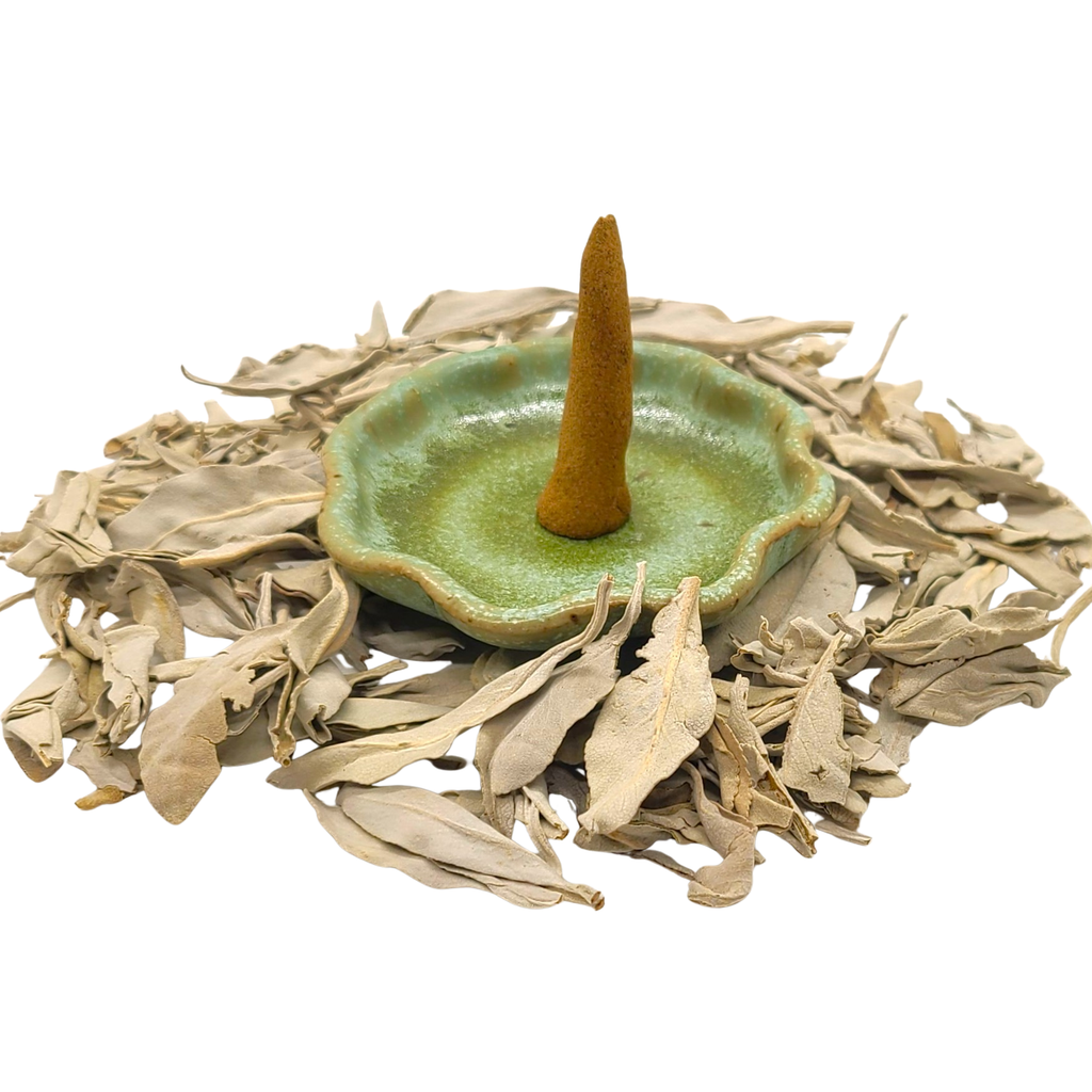 White Sage Mage Organic Incense Cones