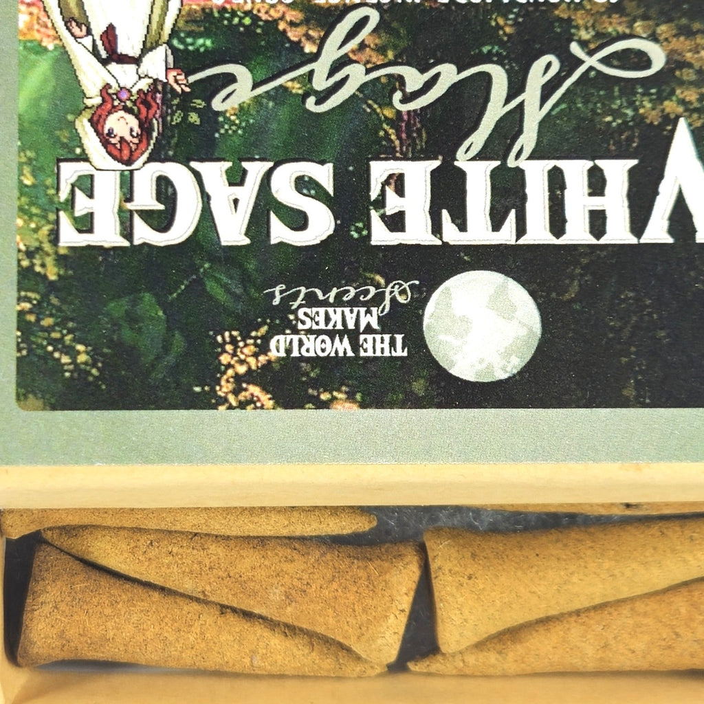 White Sage Mage Organic Incense Cones