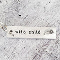 WILD CHILD Bar Keychain