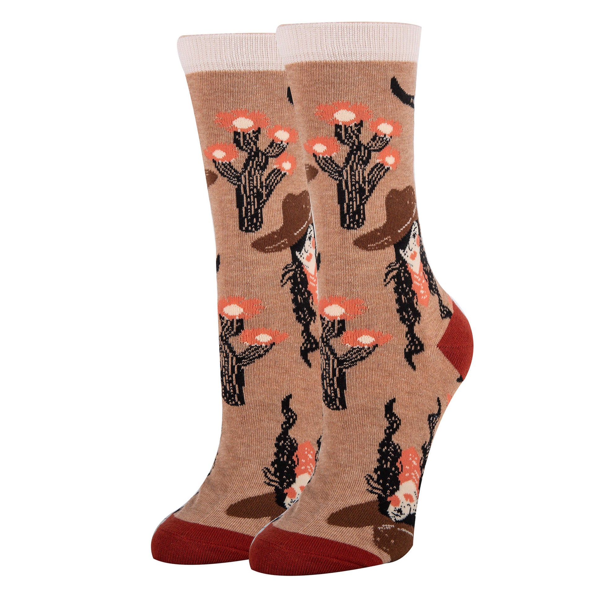 Women's La Vista Crew Socks - Soft Cotton