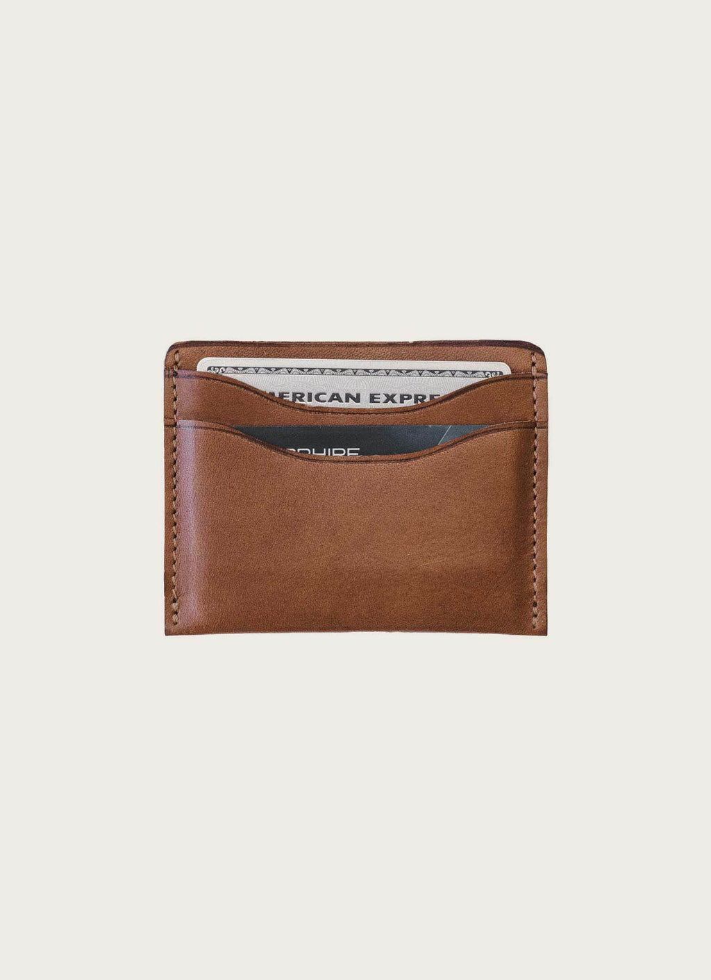 Slim Card Wallet for Minimalists - Tan, Desert Black & More