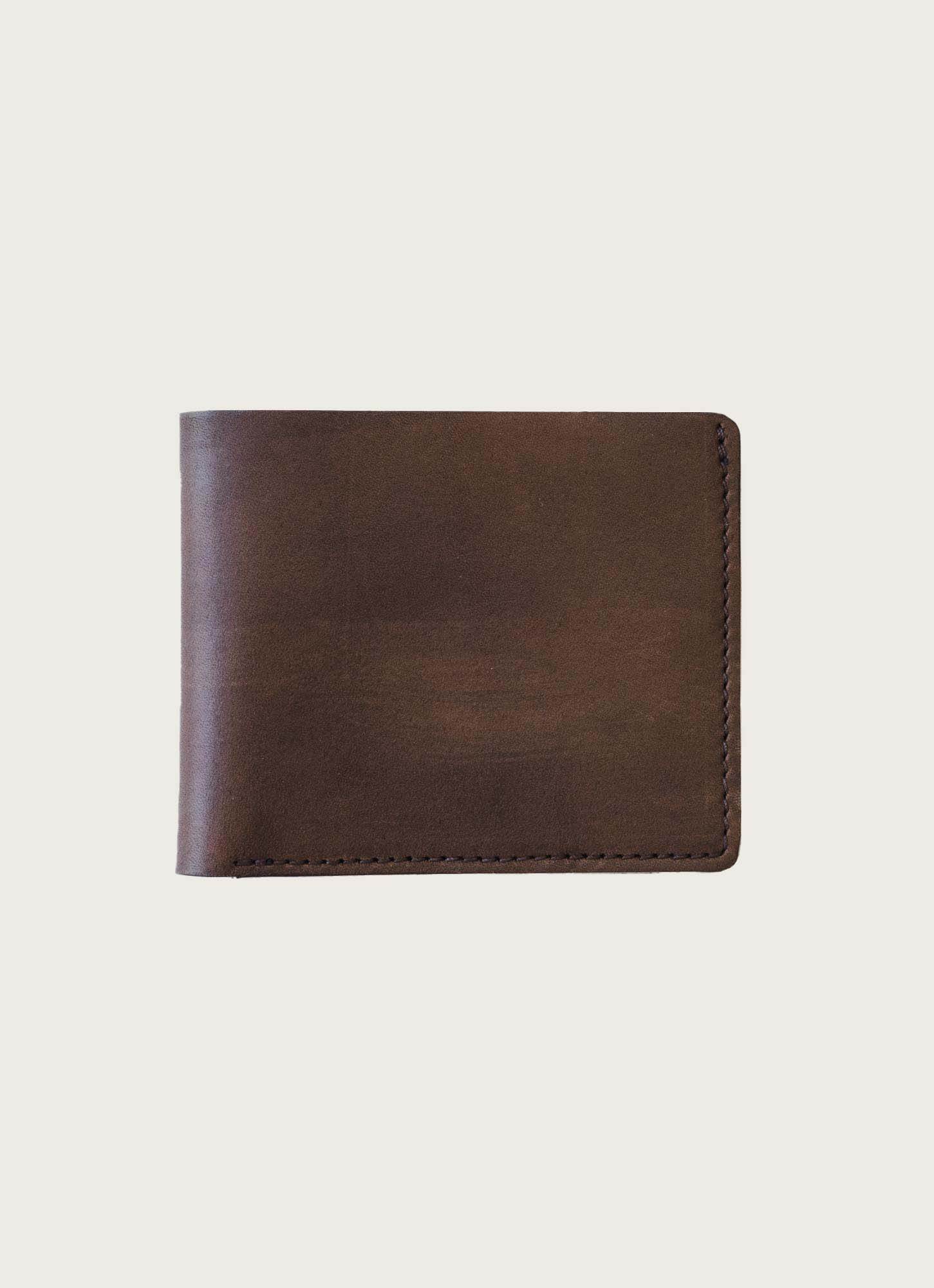 Tan Leather Bifold Wallet