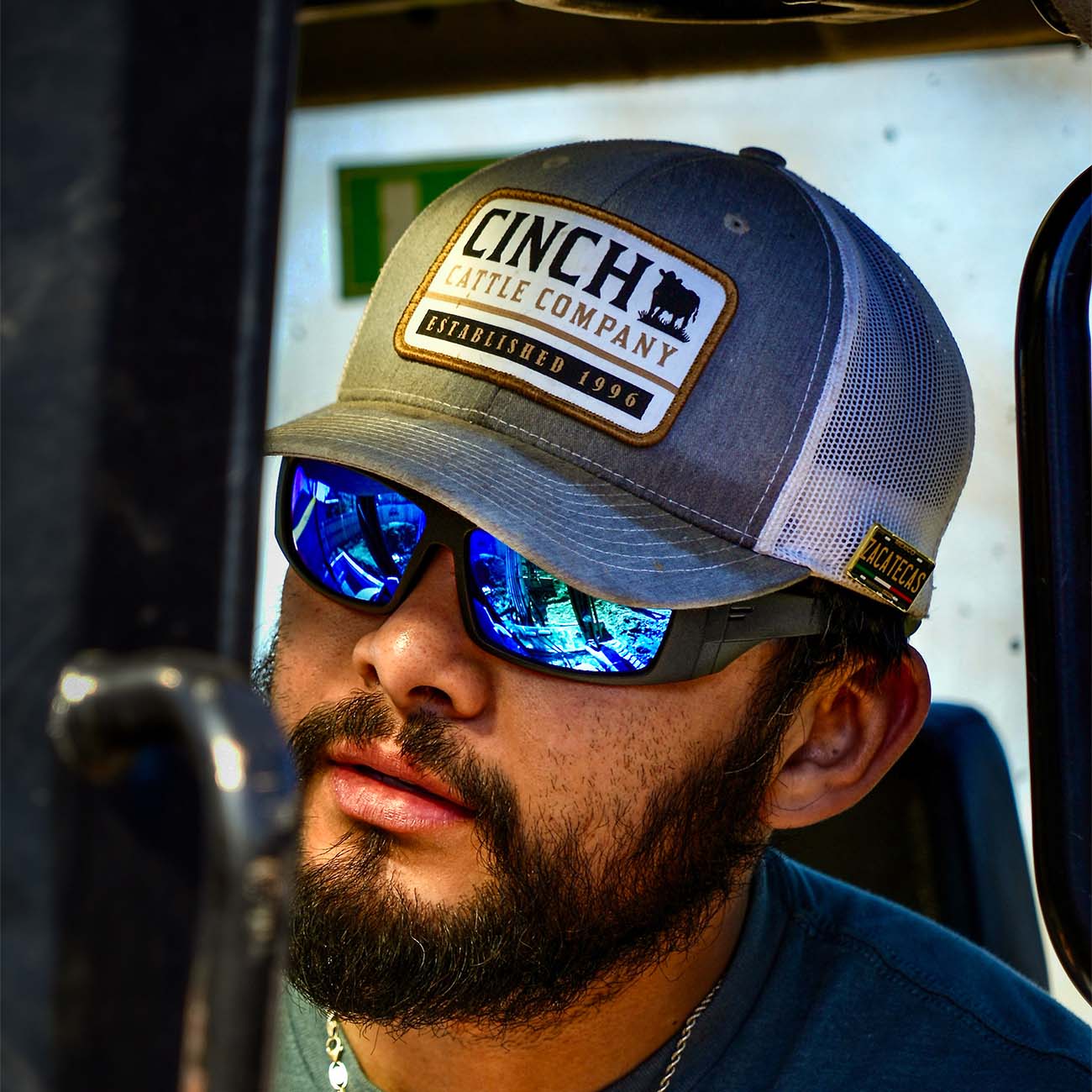 ANSI Z87+ Safety Rated Polarized Wraparound Sunglasses