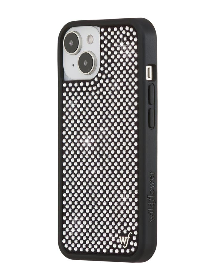 White Rhinestone iPhone Case - Image 36