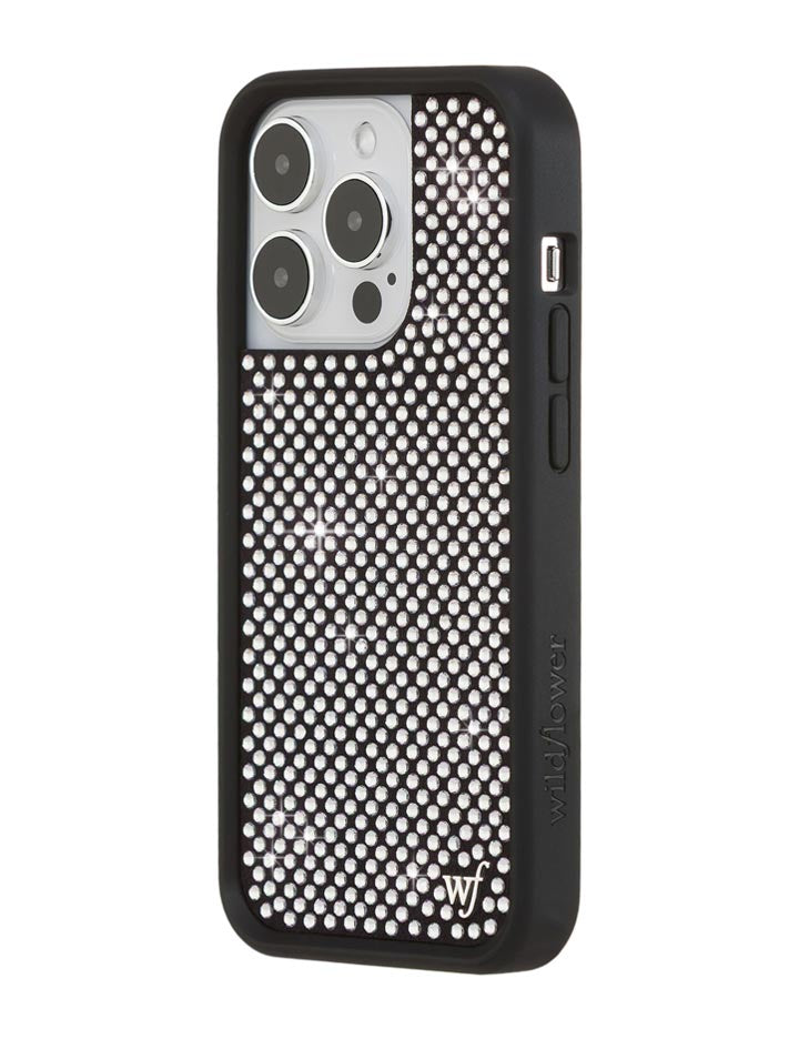 White Rhinestone iPhone Case - Image 34