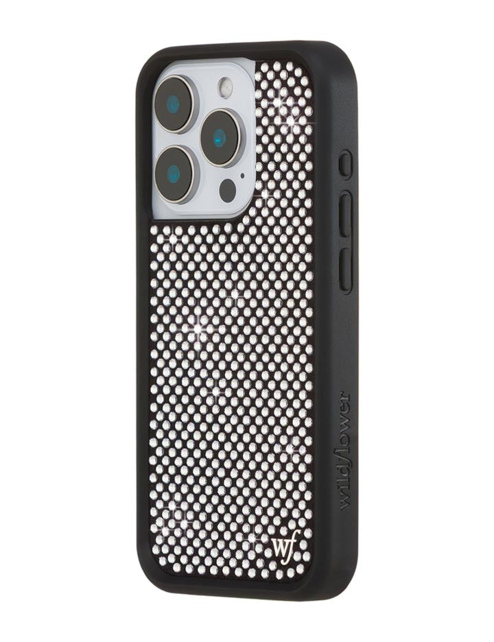 White Rhinestone iPhone Case - Image 28