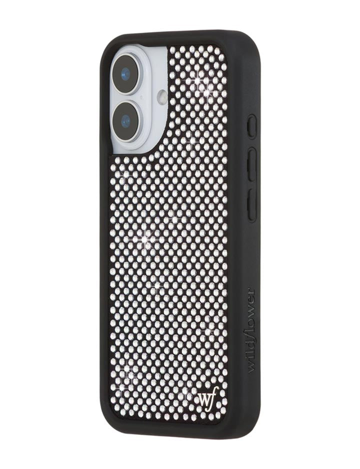 White Rhinestone iPhone Case - Image 20