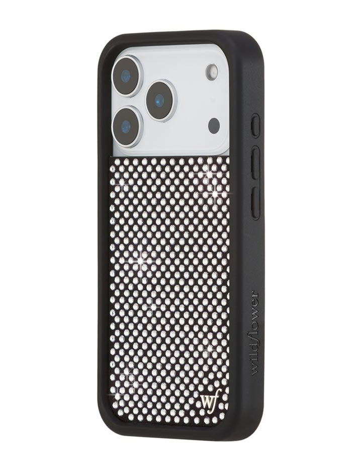 White Rhinestone iPhone Case - Image 5