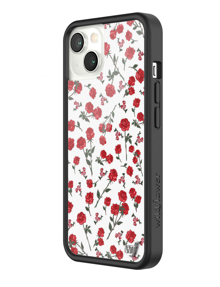 Red Roses iPhone Case Floral Romantic Phone Cover - Image 30