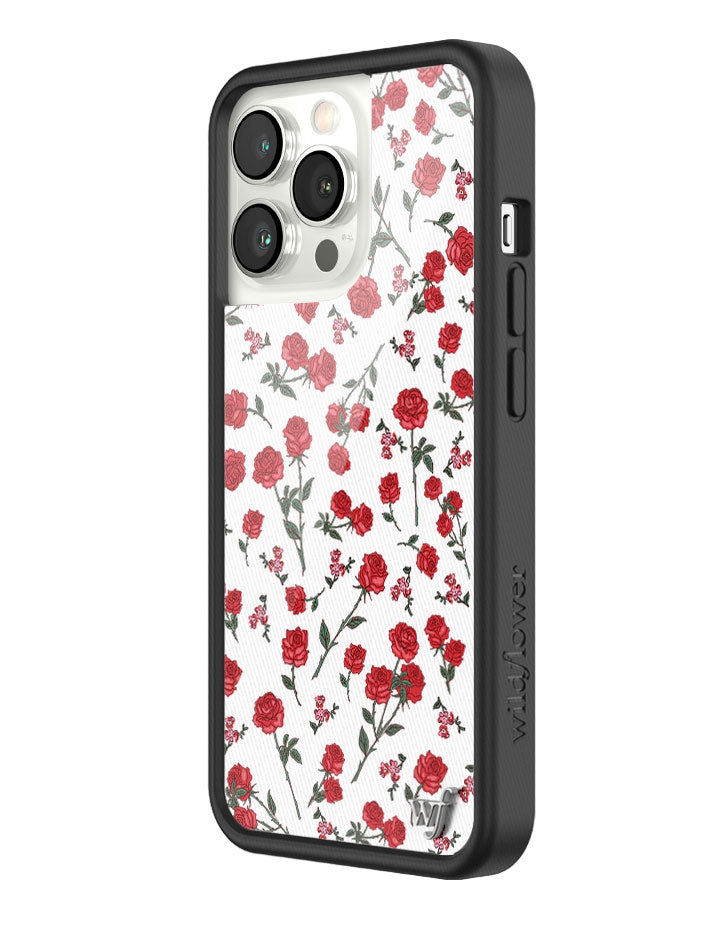 Red Roses iPhone Case Floral Romantic Phone Cover - Image 28