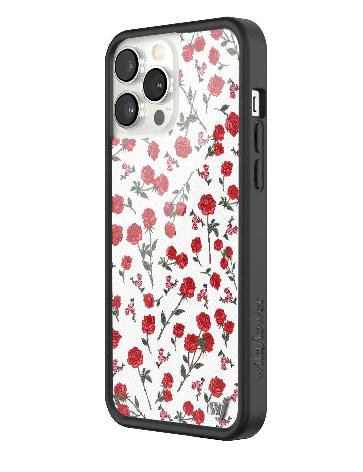 Red Roses iPhone Case Floral Romantic Phone Cover - Image 26