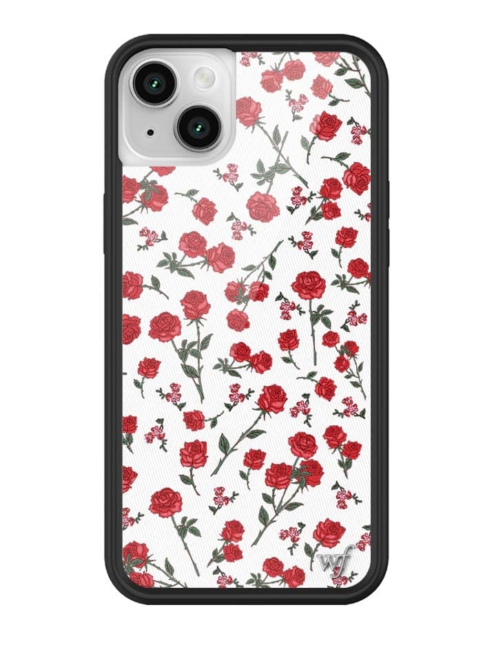 Red Roses iPhone Case Floral Romantic Phone Cover - Image 24