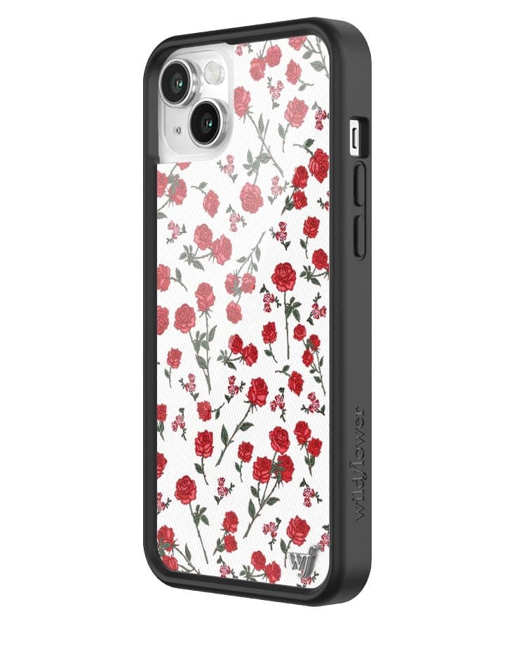 Red Roses iPhone Case Floral Romantic Phone Cover - Image 19