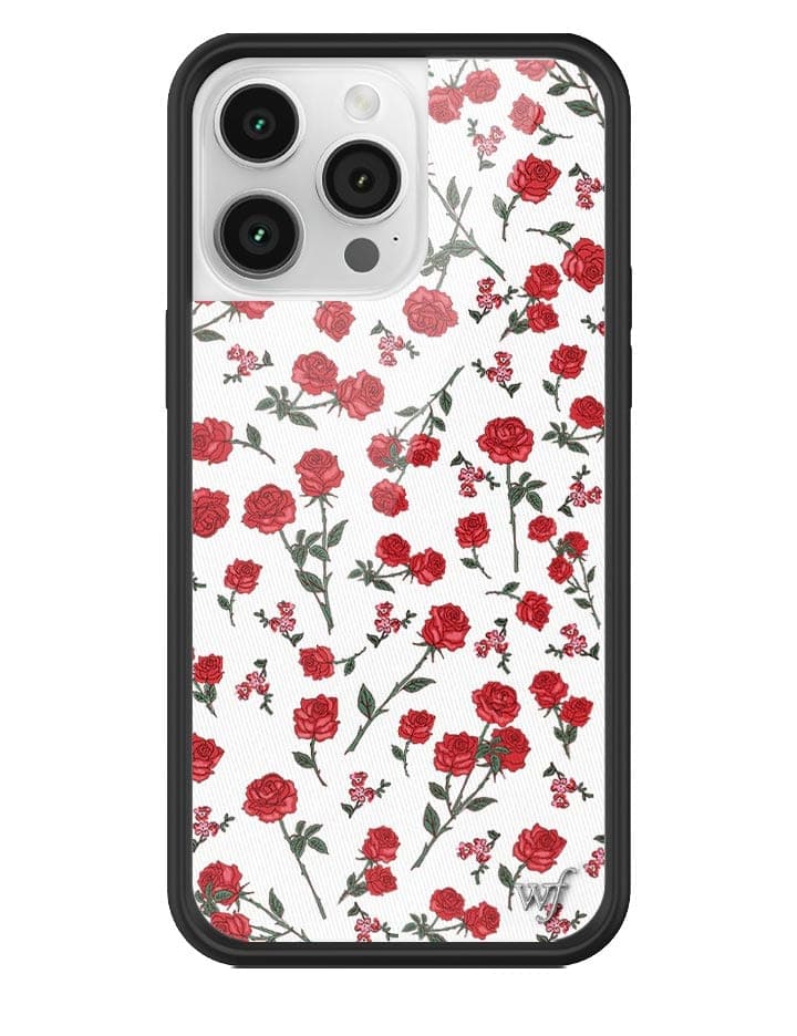 Red Roses iPhone Case Floral Romantic Phone Cover - Image 18