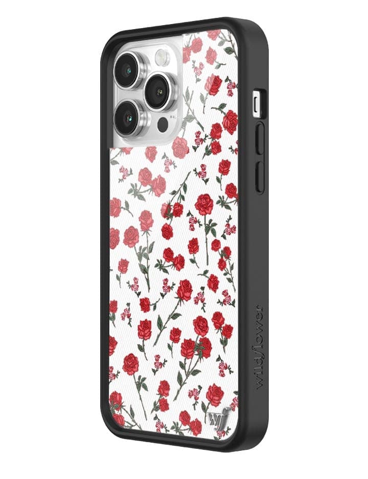 Red Roses iPhone Case Floral Romantic Phone Cover - Image 17