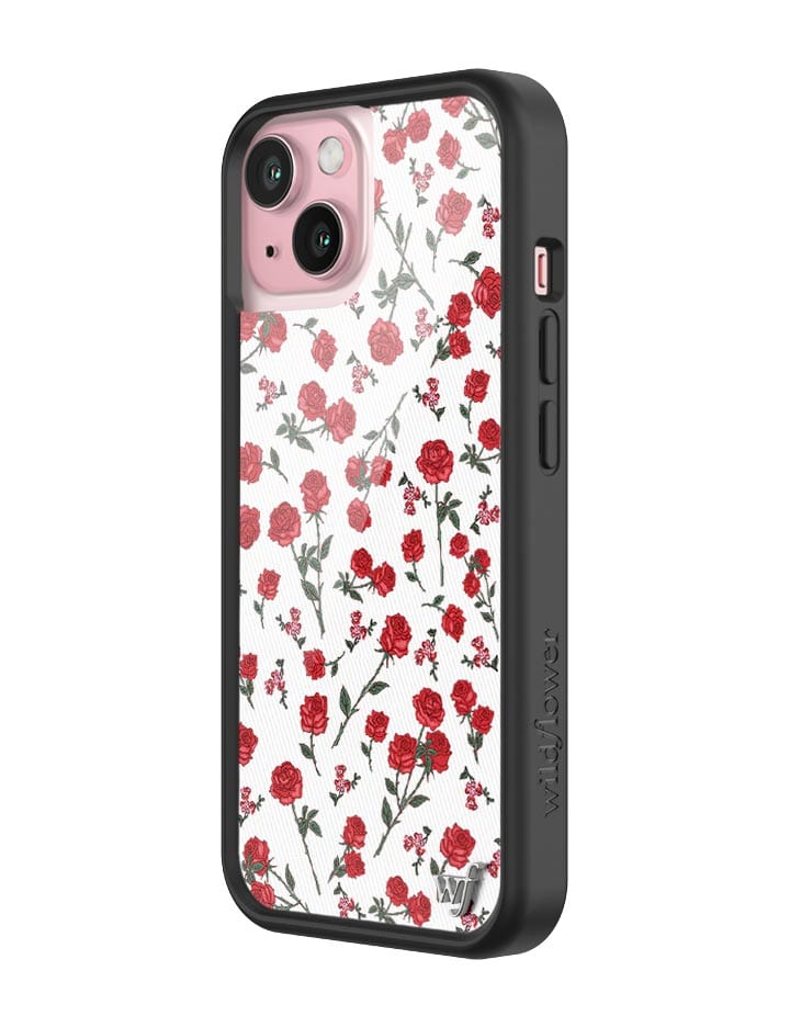 Red Roses iPhone Case Floral Romantic Phone Cover - Image 16