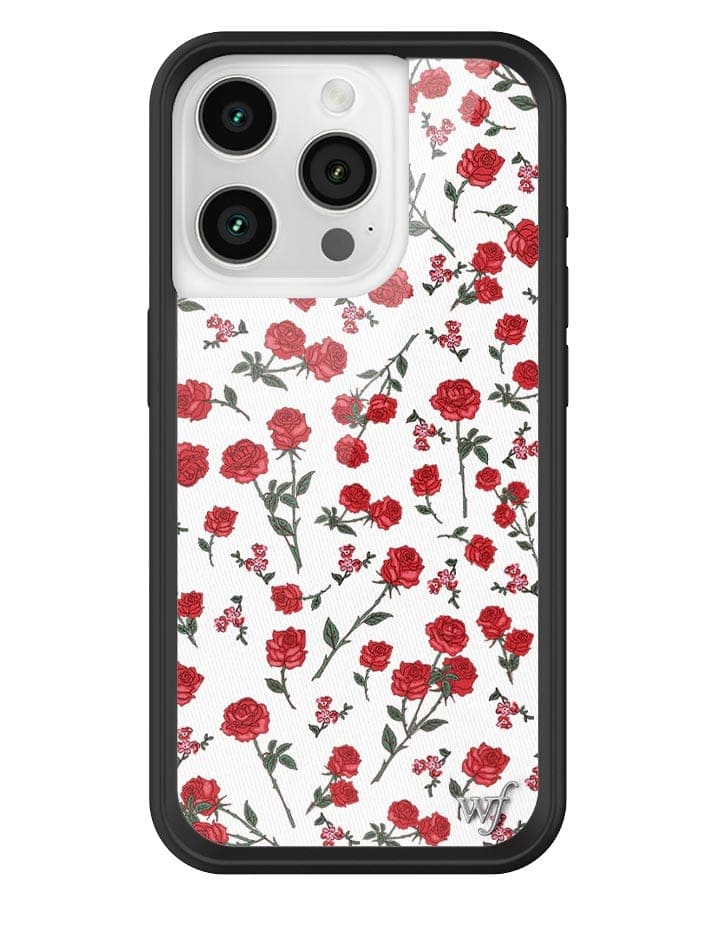 Red Roses iPhone Case Floral Romantic Phone Cover - Image 13