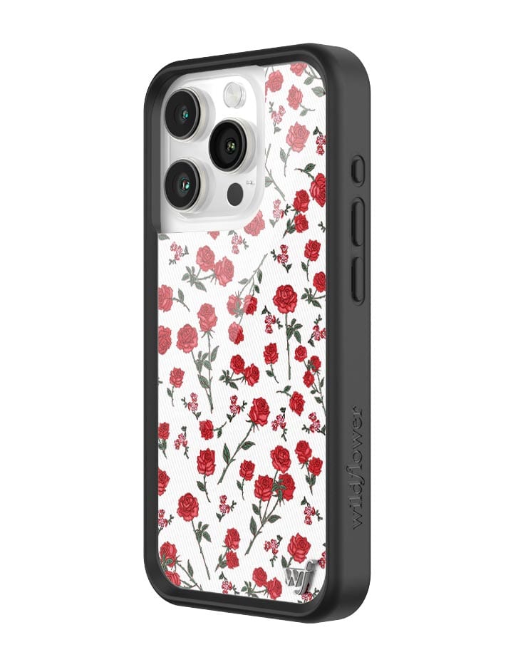 Red Roses iPhone Case Floral Romantic Phone Cover - Image 14