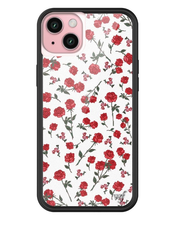 Red Roses iPhone Case Floral Romantic Phone Cover - Image 11