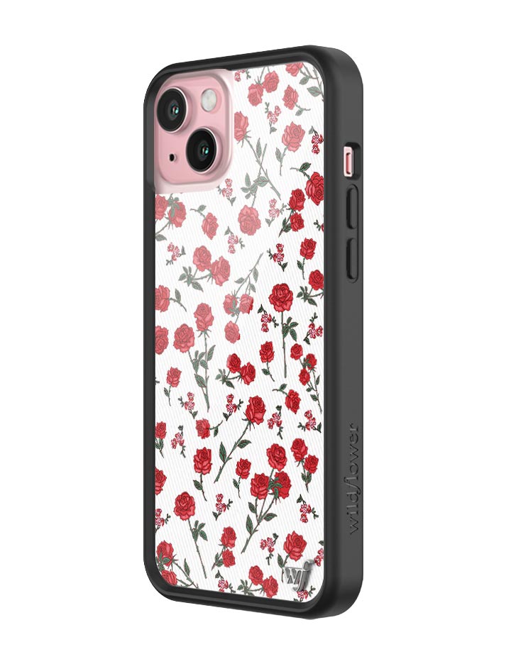 Red Roses iPhone Case Floral Romantic Phone Cover - Image 12