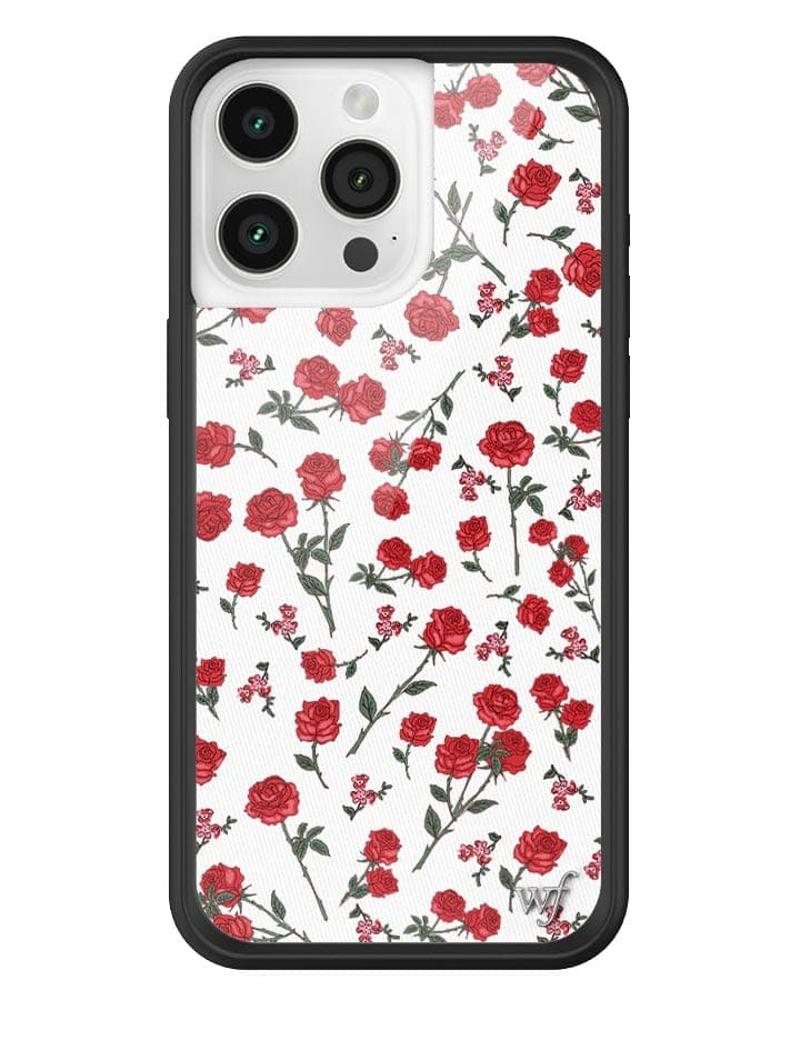 Red Roses iPhone Case Floral Romantic Phone Cover - Image 9