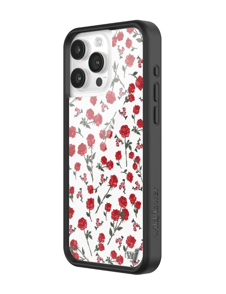 Red Roses iPhone Case Floral Romantic Phone Cover - Image 10