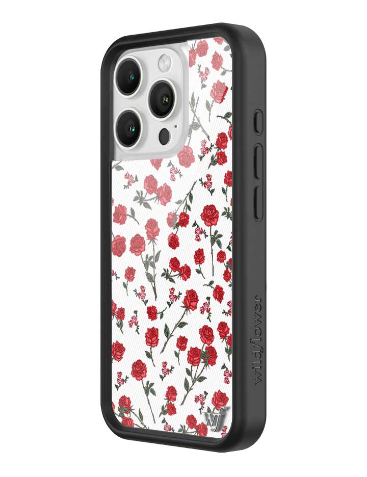 Red Roses iPhone Case Floral Romantic Phone Cover - Image 6