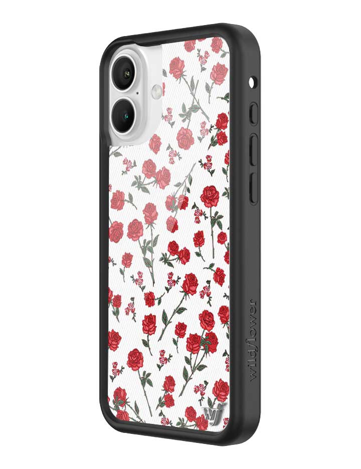 Red Roses iPhone Case Floral Romantic Phone Cover - Image 4