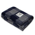 Oversized Recycled Wool Lodge Blanket for Camping and Outdoors